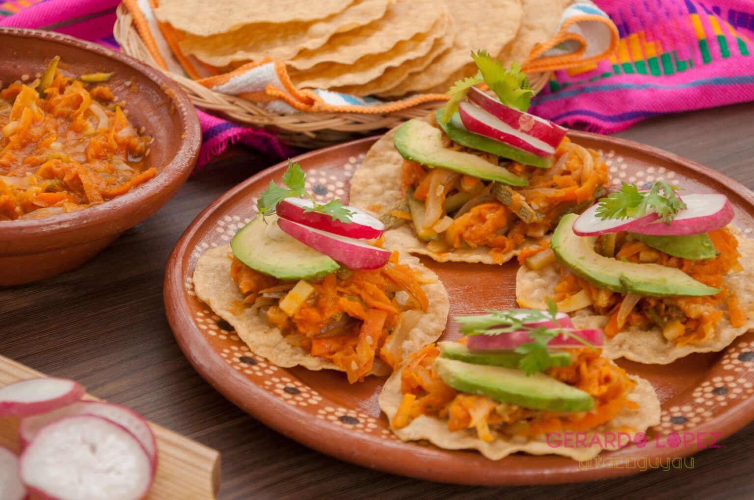 Vegan Tinga Tostadas Gerardo Lopez